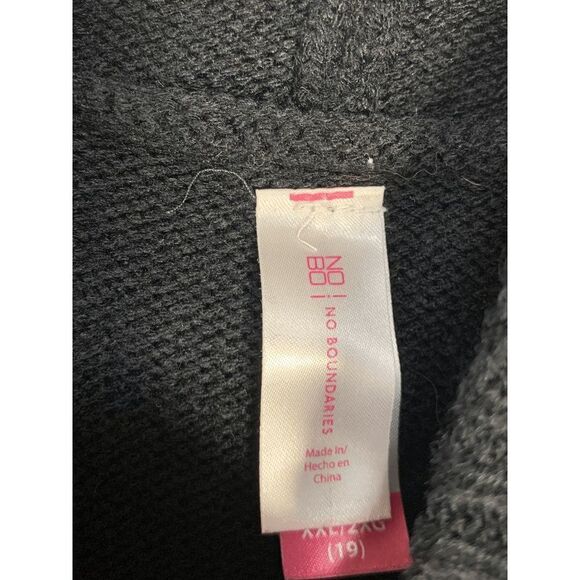 Santa's Favorite Rudolph Knit Hoodie Sweater (or size small sweater dress) - Picture 2 of 8